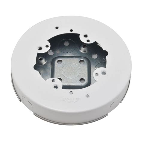 surface mount round junction box|shallow surface mount outlet box.